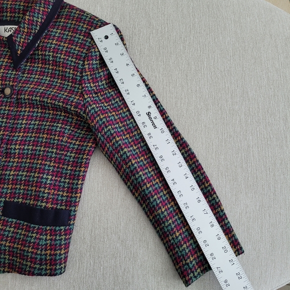 EUC Kasper Women's Multicolor Blazer, Sz 12P - Picture 10 of 10